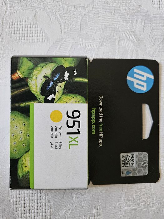 Oryginalny tusz HP 951 XL Y Yellow żółty