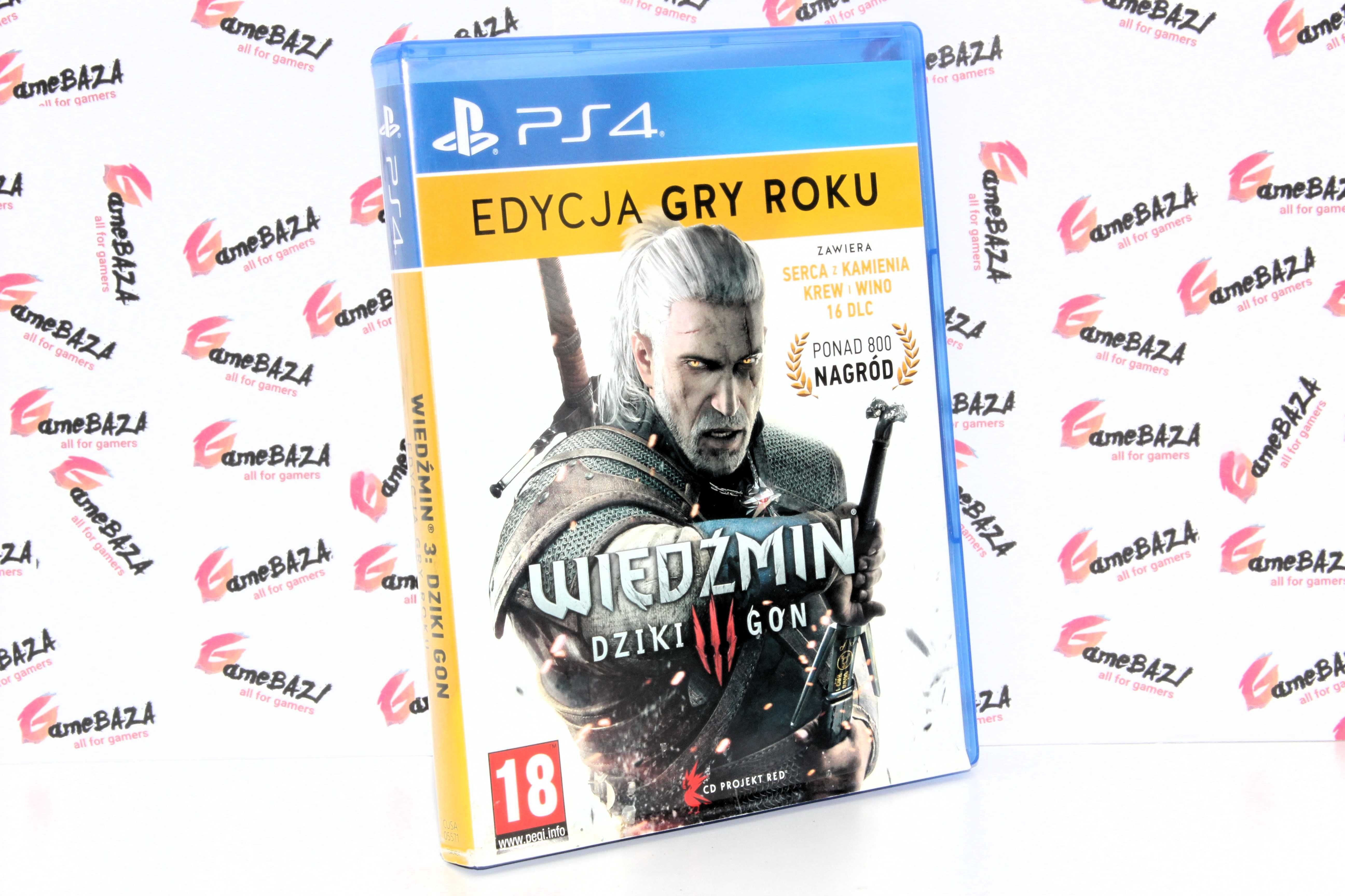 PL Wiedźmin 3 Dziki Gon Edycja Gry Roku PS4 GameBAZA