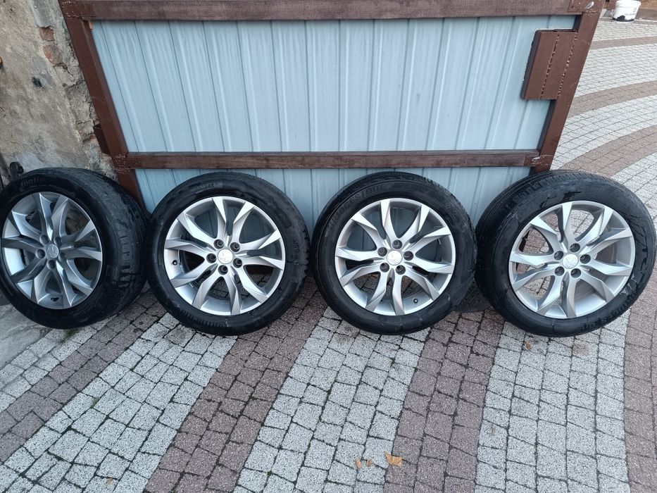 Komplet felg aluminiowych do peugeot 508 RCZ 5x108 r17