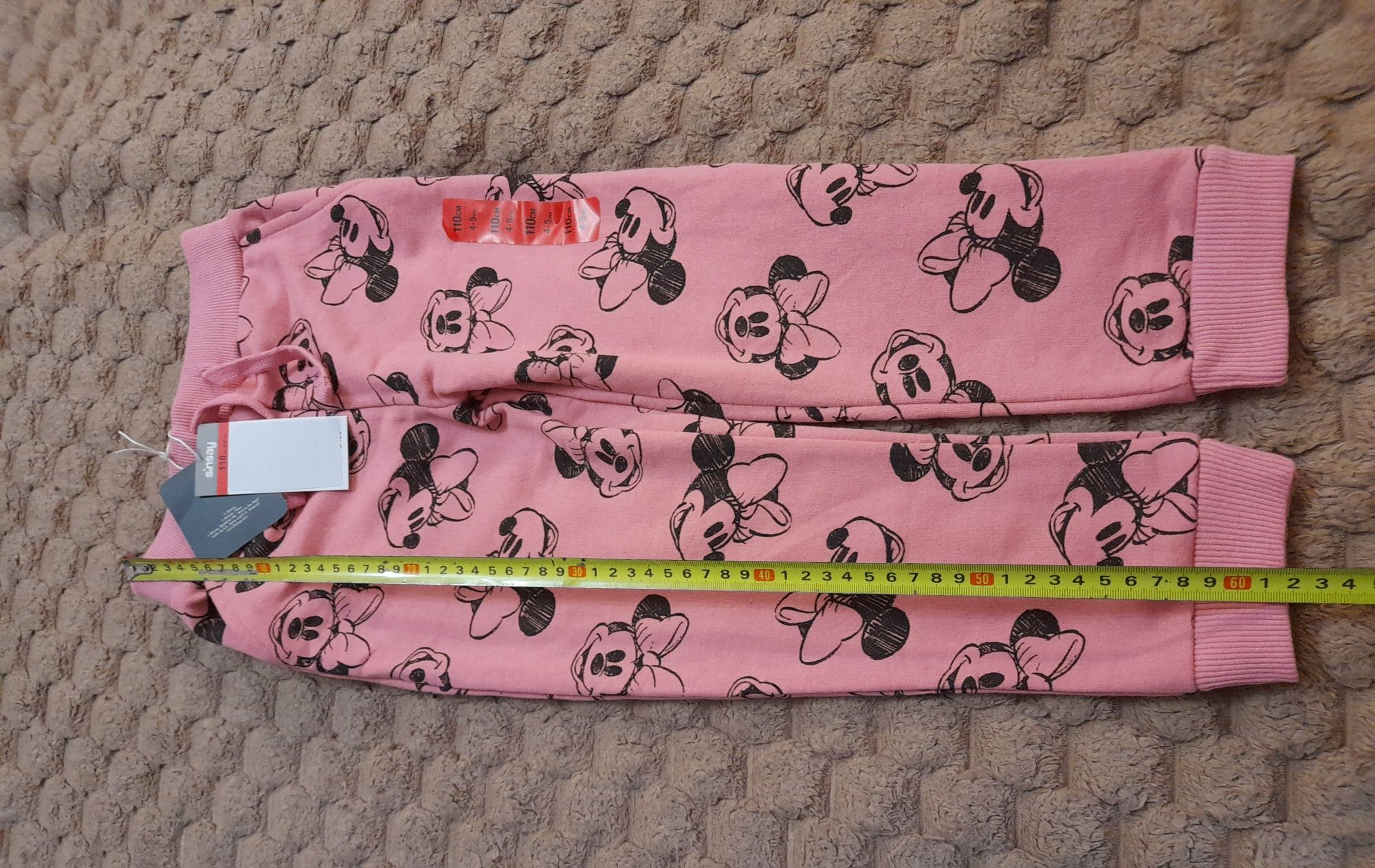 Штани, джогери sinsay, minnie, мінні 104-110см. 4-5р. нові. двунитка.