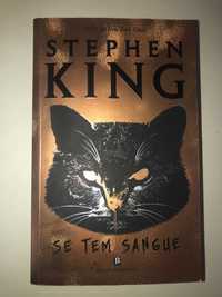Livro “ Se tem sangue” de Stephan King