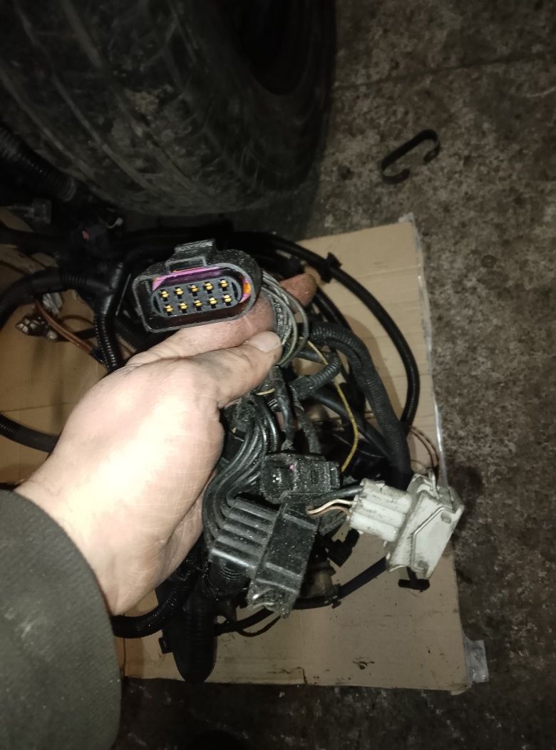 VW T4 2,5 TDI Instalacja silnika komputera ABS wiązki kompletne