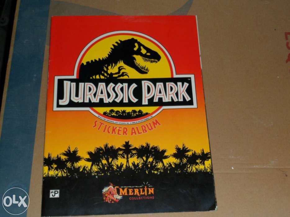 Colecção de Cromos Jurassic Park