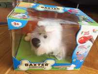 Pies Baxter zabawka interaktywna