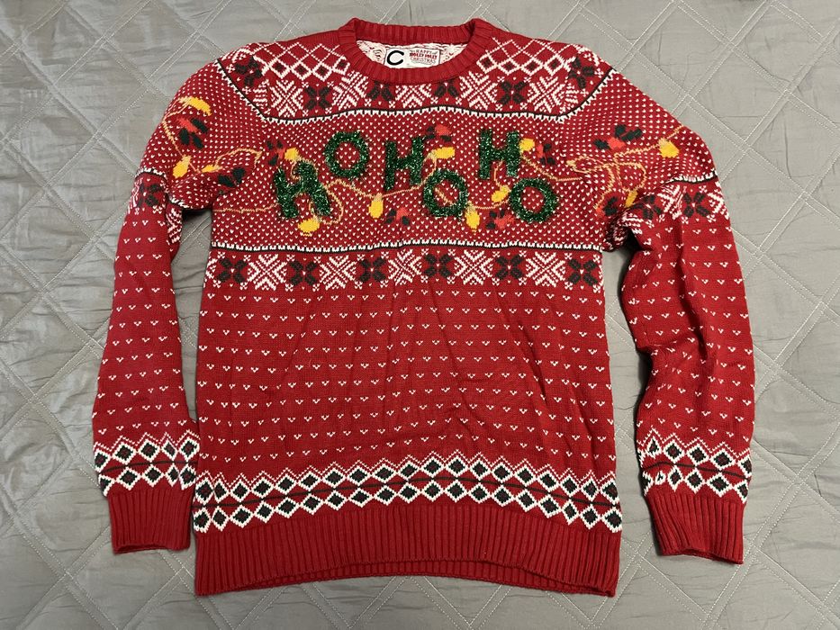 Новорічний светр.Новогодний свитер. розмір М