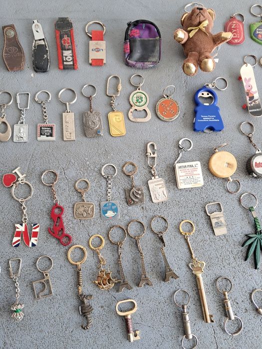Colecção de porta chaves