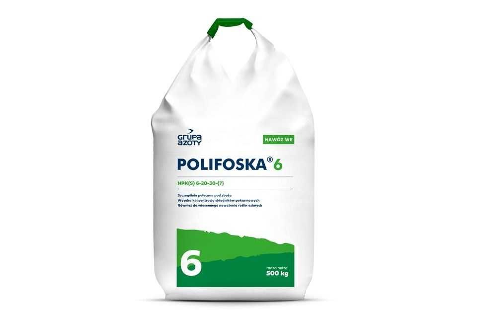 Polifoska 6 NPK(S) 6-20-30(7)-Big Bag 500kg/worek 50kg - transport HDS