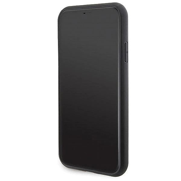 Etui Karl Lagerfeld Quilted K Pattern na iPhone 11 / Xr - czarne