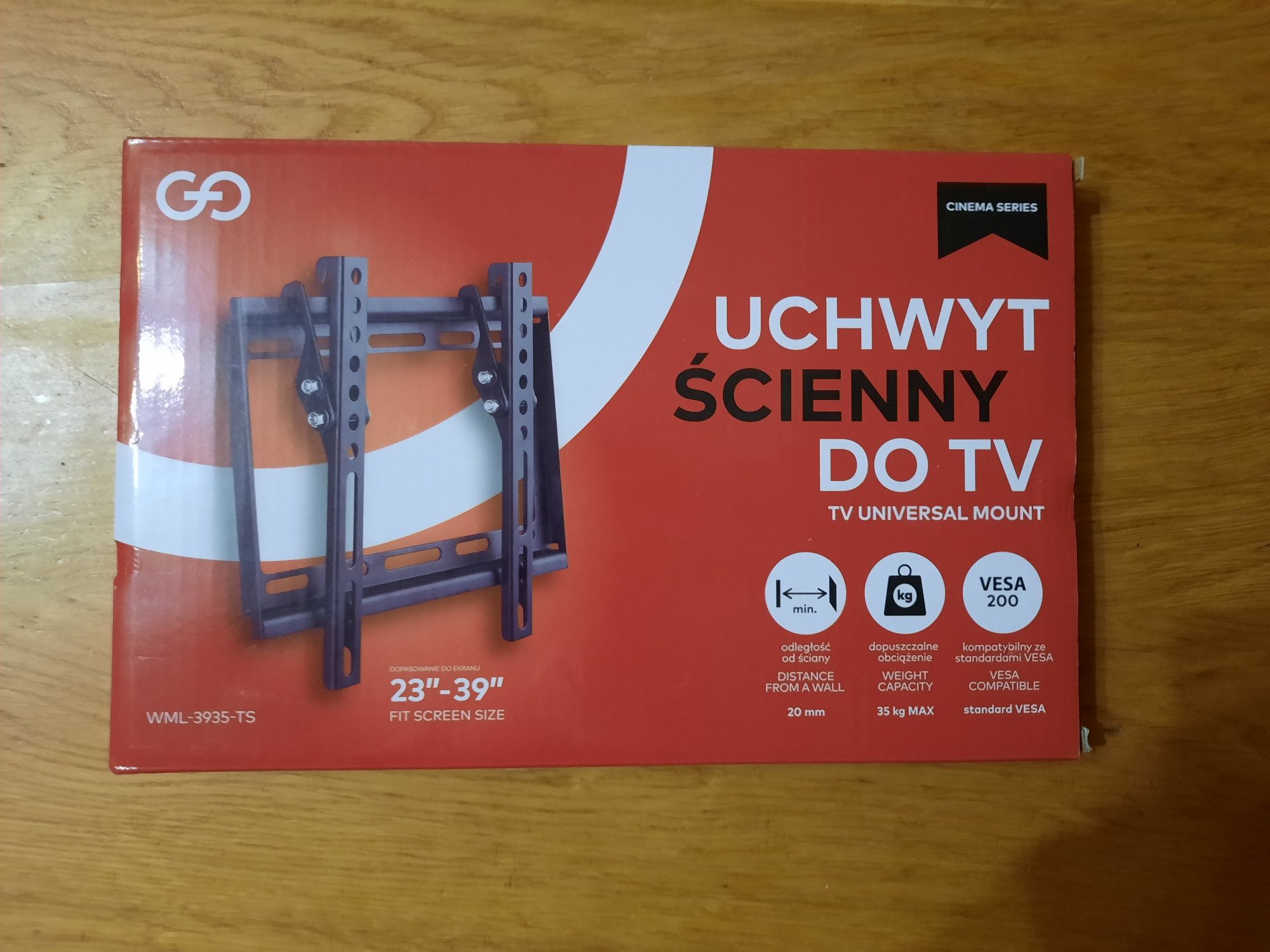 Uchwyt to telewizora 29"-39"