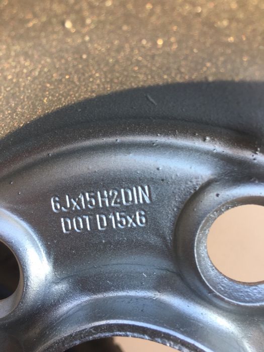 Диск з резиною на T4 5x112 R15 ET55 6Jx15H2 Резина Goodyear 205/65R15C