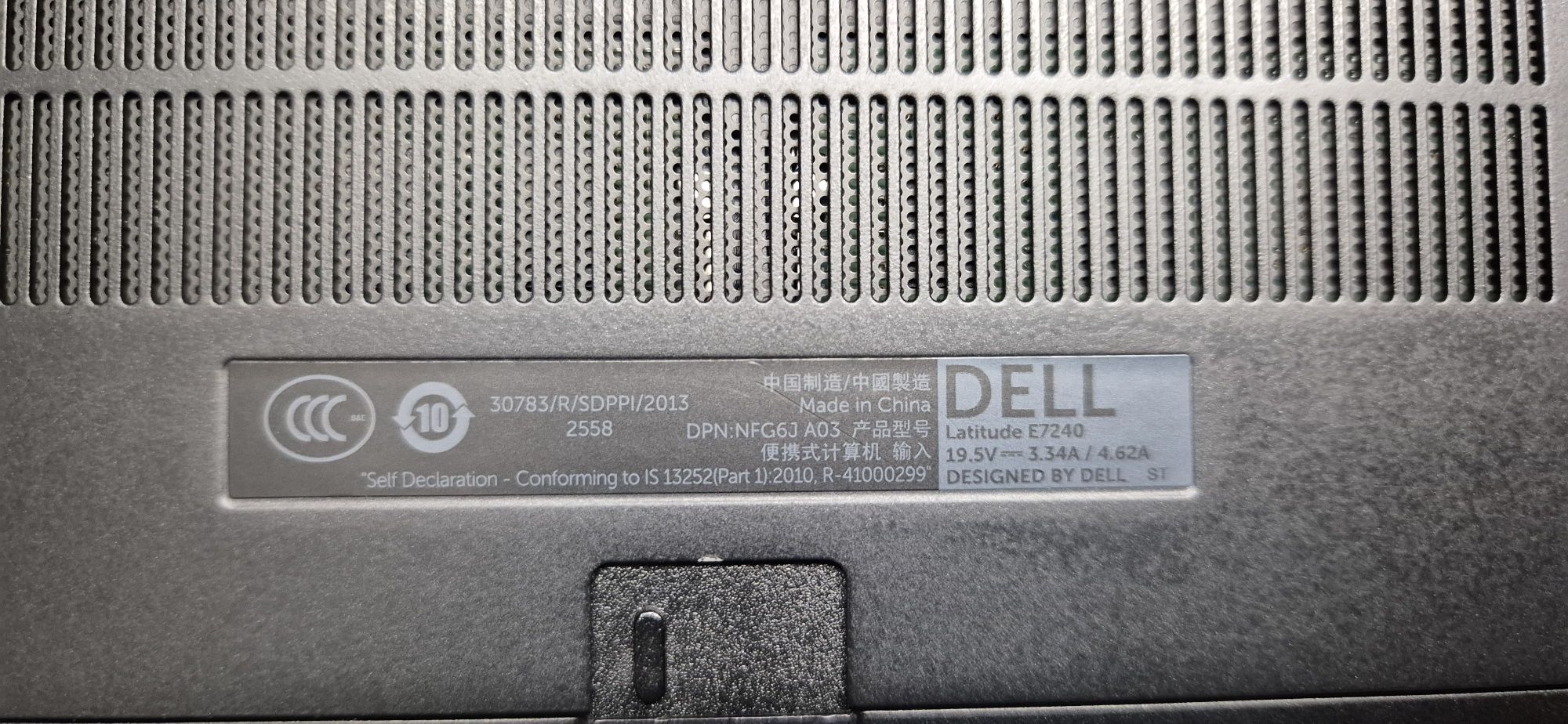 Laptop Dell Latitude E7240