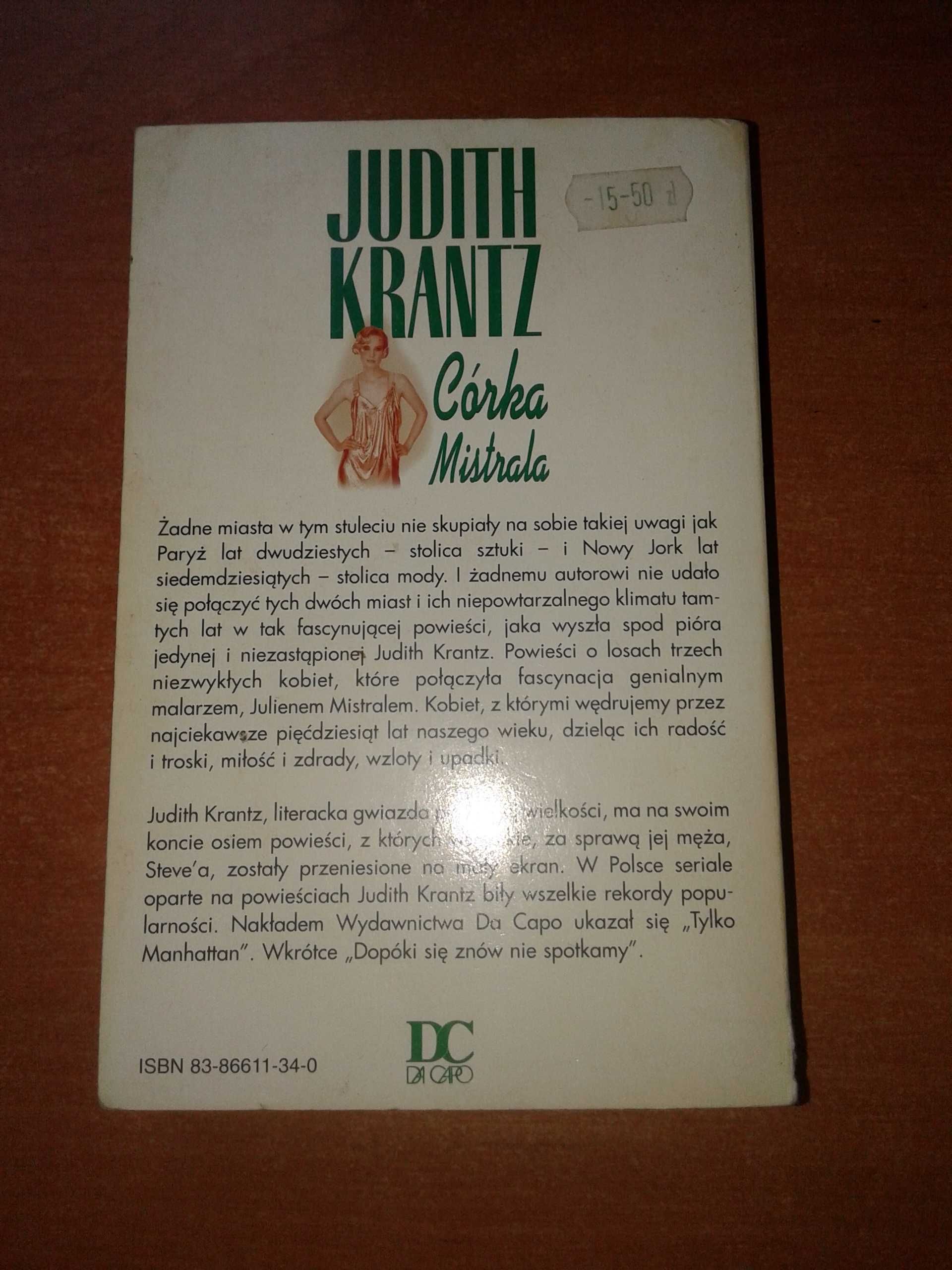 Córka Mistrala - Judith Krantz