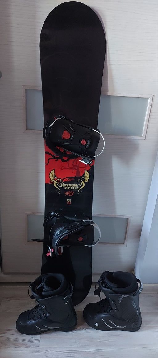 Deska snowboard Rossignol 150cm plus buty k2