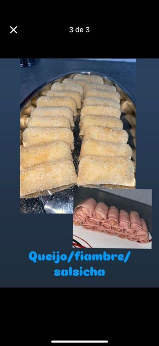 Rissóis caseiros