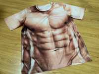 Мужская футболка с имитацией спортивного тела