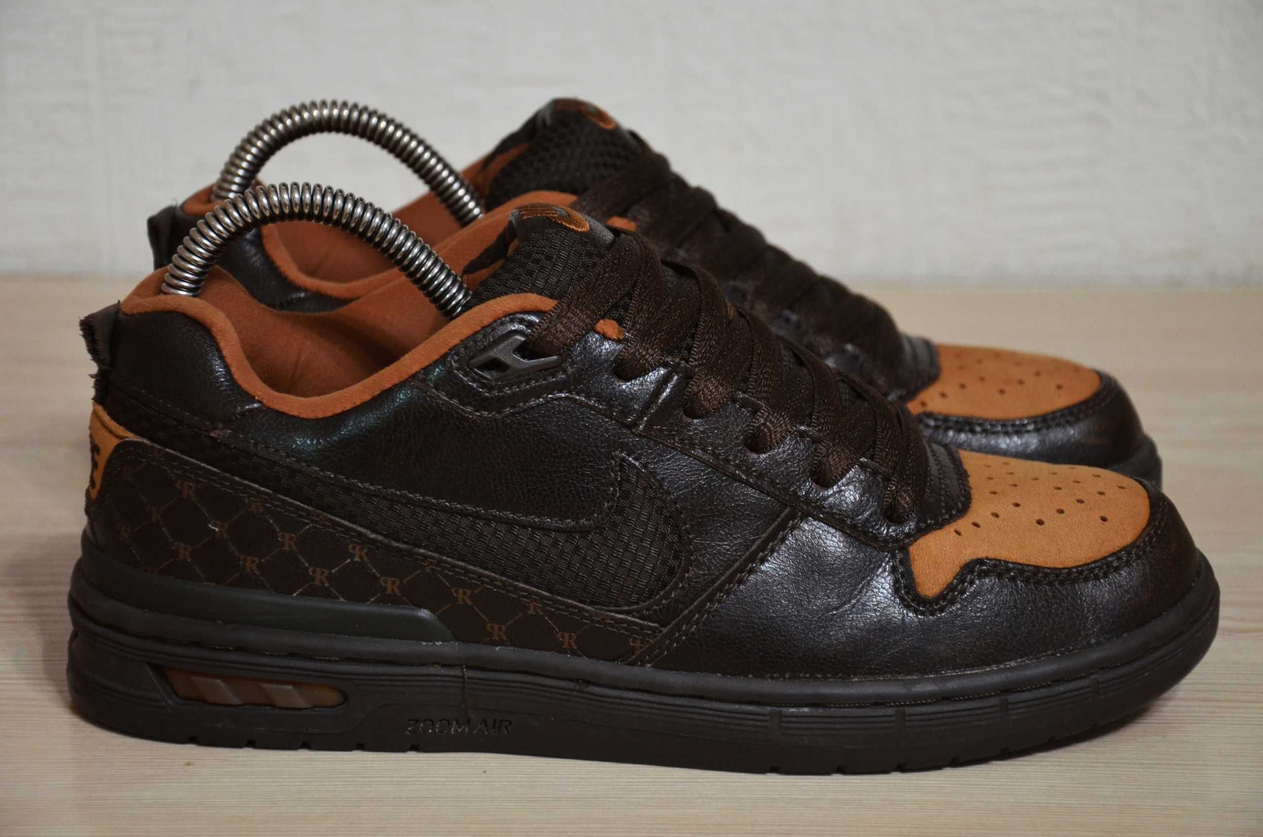 Nike Zoom Air Paul Rodriguez Low Brown. Vintage NDS SB P-Rod. Кросівки