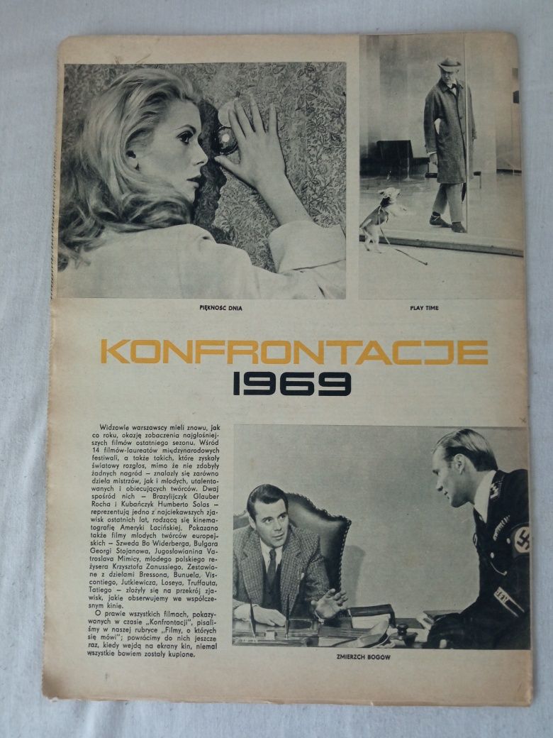 Tygodnik Film - 3 numery - 12, 46, 47 z 1970 roku