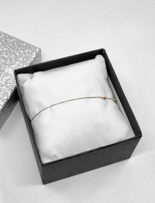 Złota bransoletka 333p, 0,62g, dł. 18/19