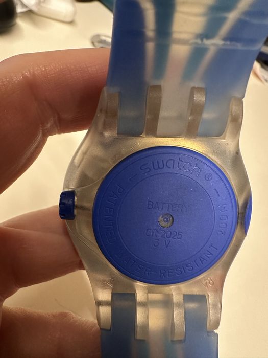 Relógio Swatch desportivo - de coleção