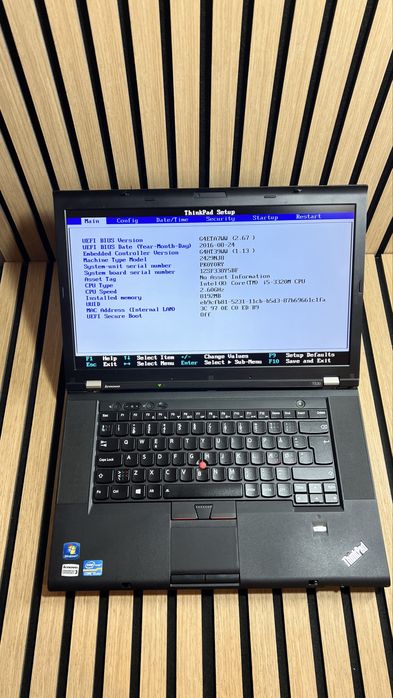 Продам ноутбук Lenovo ThinkPad T530   i5-3320M