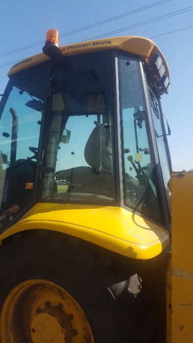 HIDROMEK waryński szyba lewa prawa koparko - ładowarka nr  566  nr 559