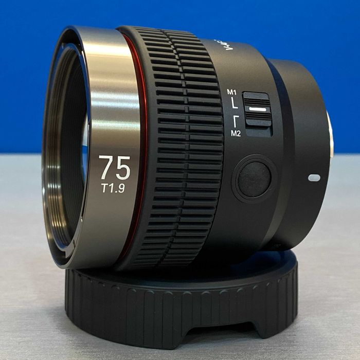 Samyang V-AF 75mm T1.9 (Sony FE) - NOVA - 5 ANOS DE GARANTIA