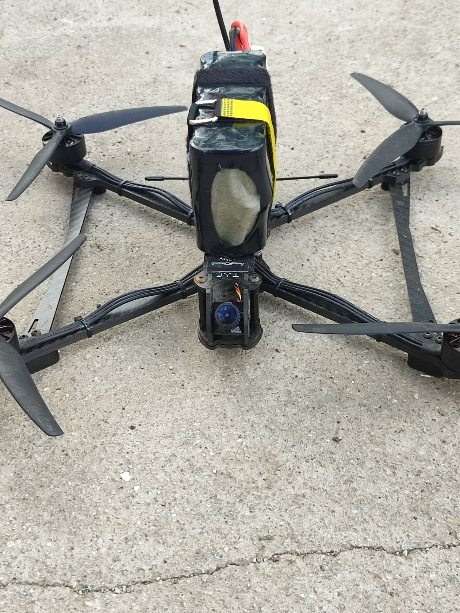 Дрон FPV Mark4 v2 10 дюймів (квадрокоптер) (чорний)