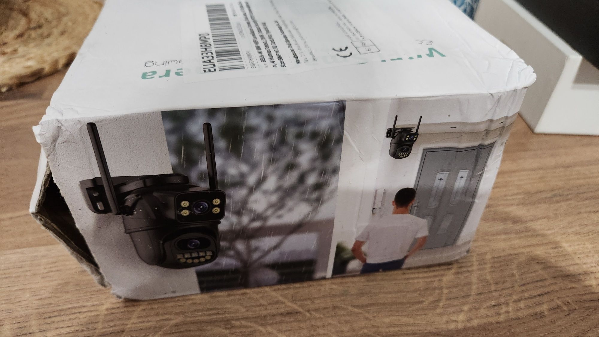 Kamera wifi 4k 8 mpx podwójna belia nowa
