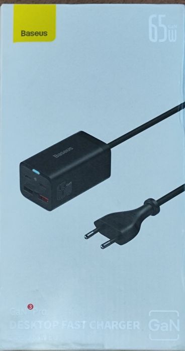Baseus Gan  3Pro 65W  Зарядний пристрій