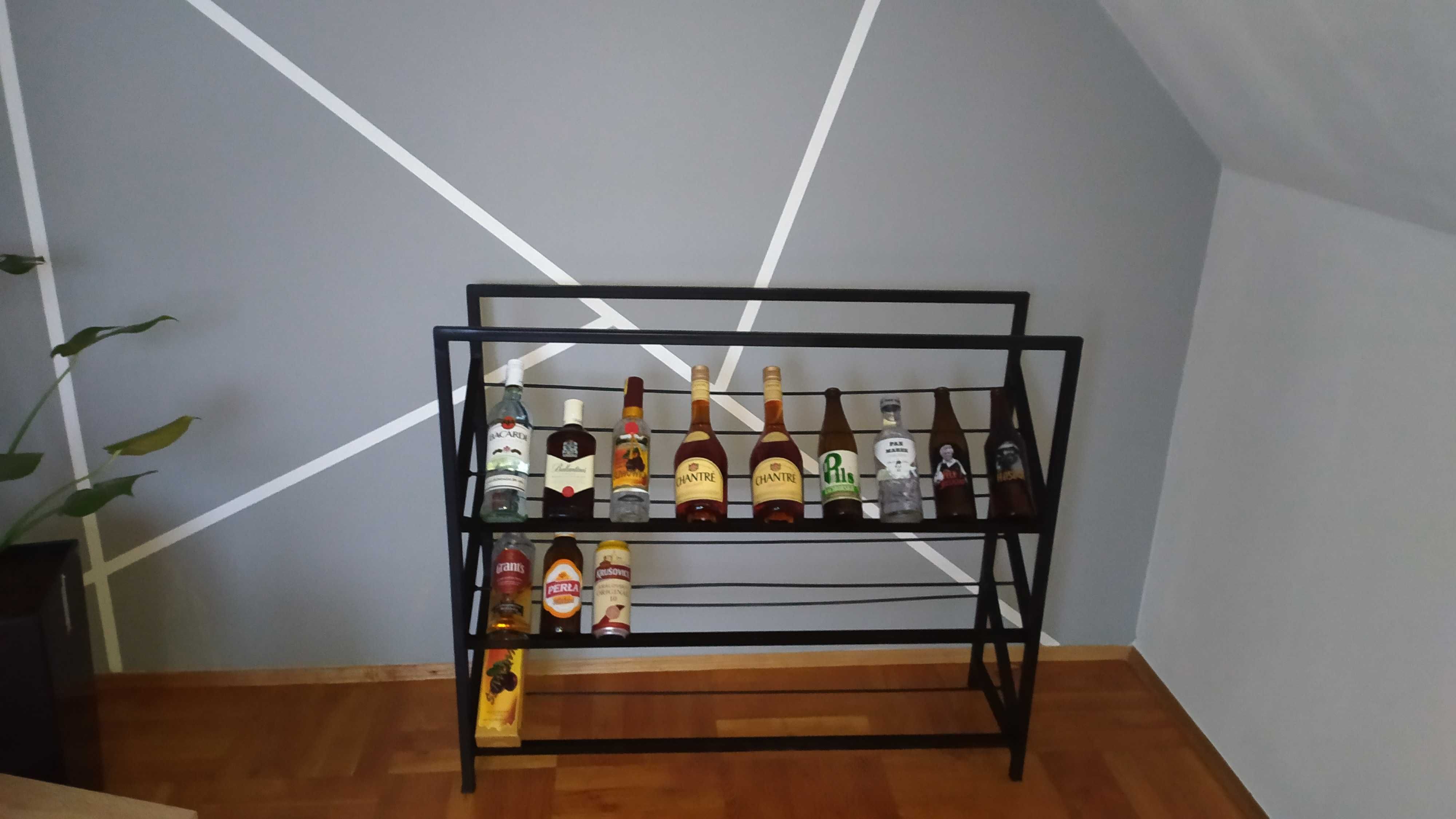 Stojak na alkohole loft