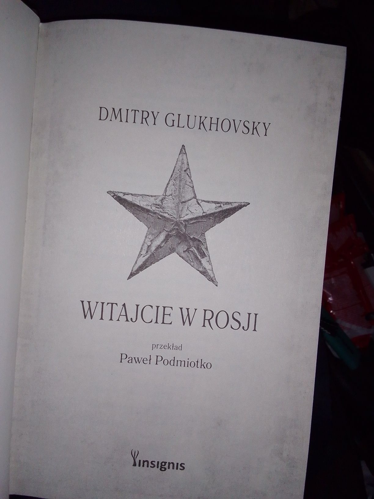 Dmitry glukhovsky witajcie w rosji