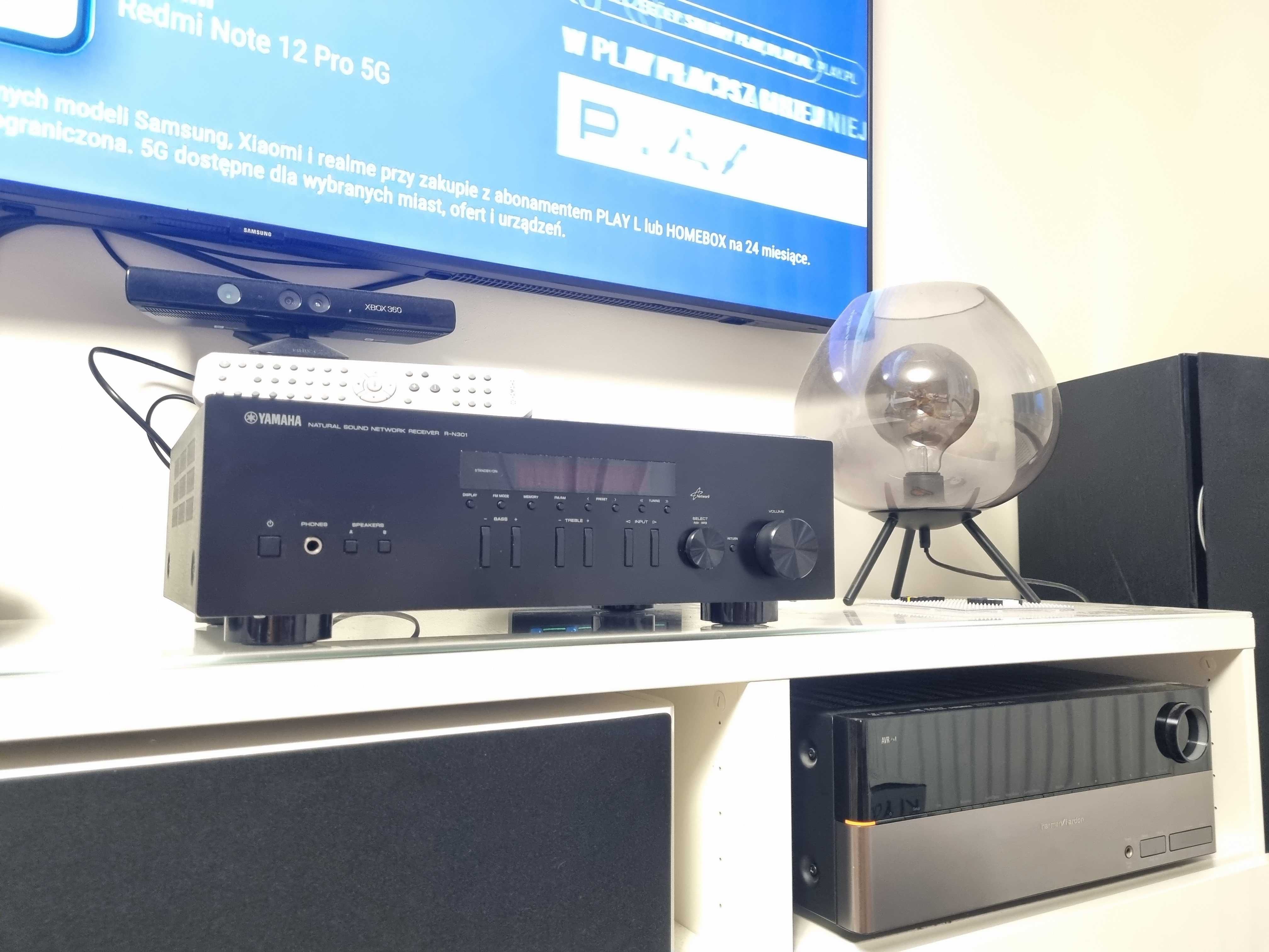OKAZJA Wzmacniacz stereo sieciowy airplay spotify Yamaha r n301