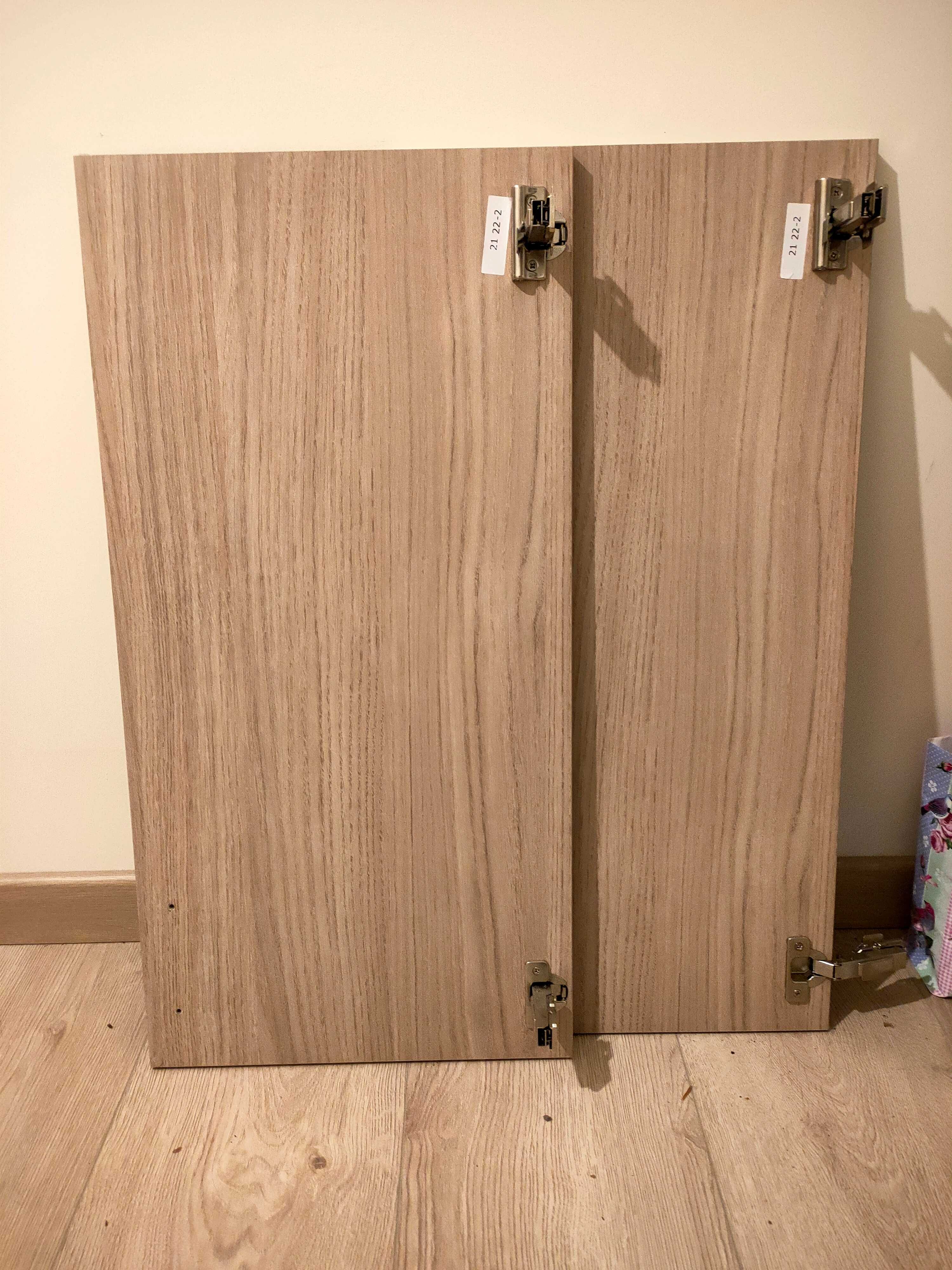 Drzwi do korpusu 37,5 x 75 cm GoodHome Atomia dąb 2x sztuki