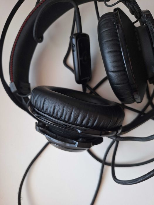 Sluchawki przewodowe hyperx headset czarne unisex gamer gaming gracz