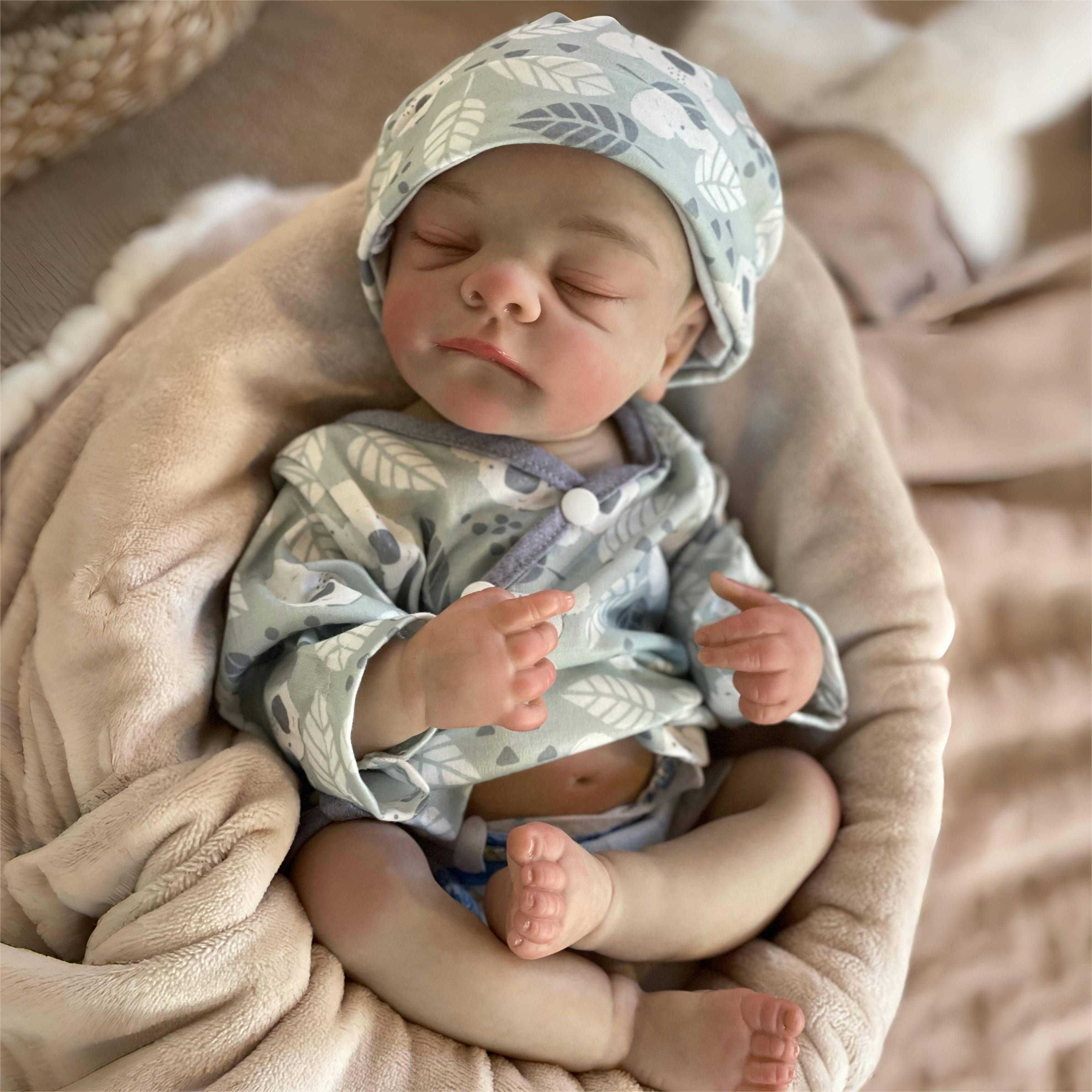 Super Cena LALKA Typ REBORN Przyjemny Miękki Elastyczny Niemowlak