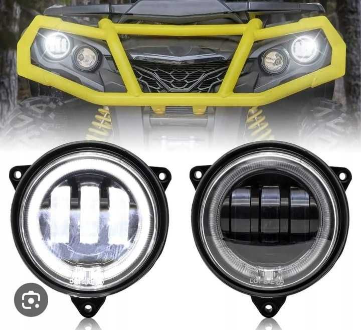 Przednie lampy LED z ringiem Can Am Outlander G2