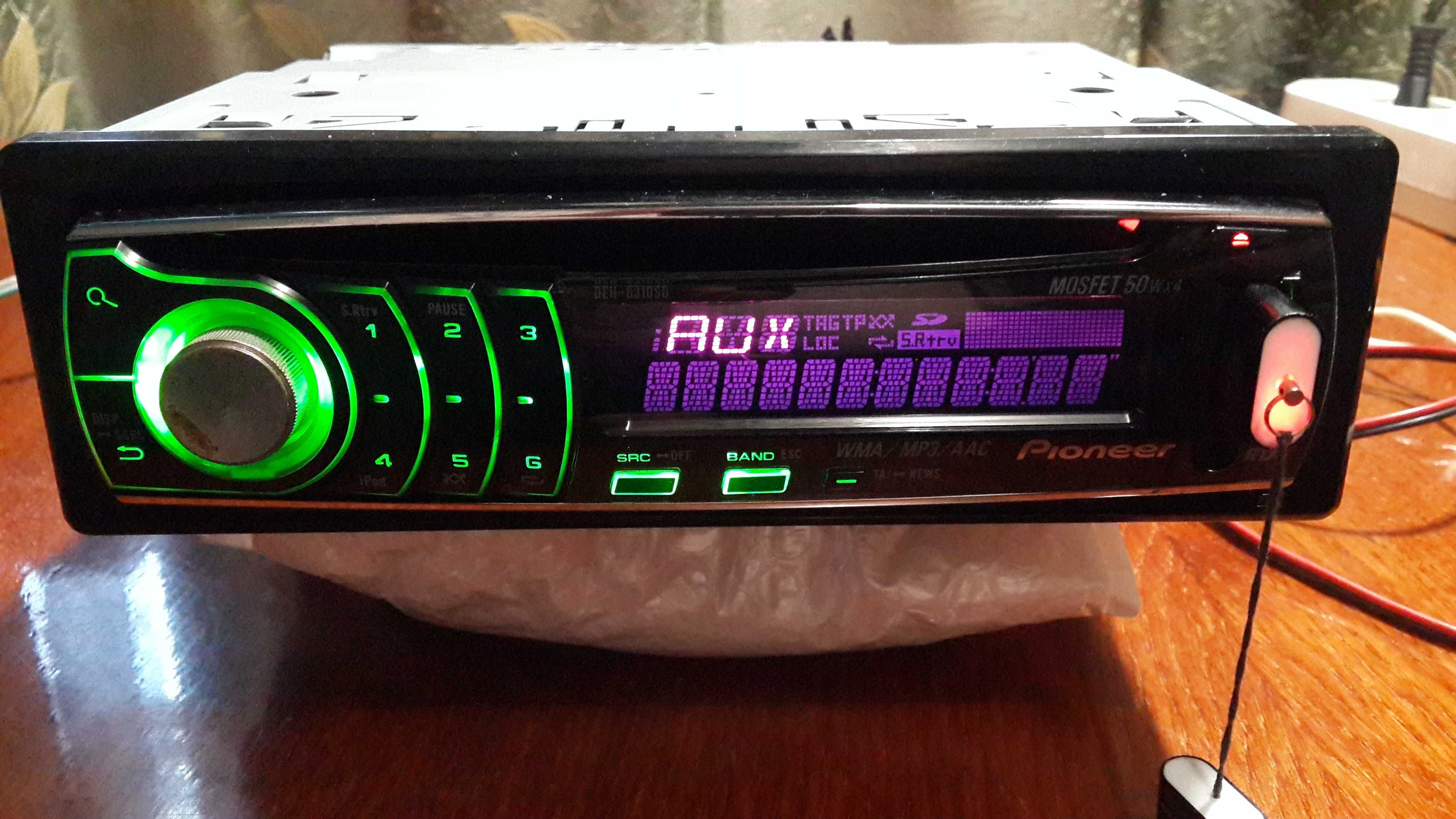 Авто магнитола Pioneer deh-6310 sd процессорная.