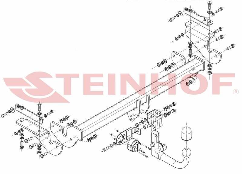 Wypinany HAK Holowniczy + Moduł 7 Pin do Renault Kadjar od 2015