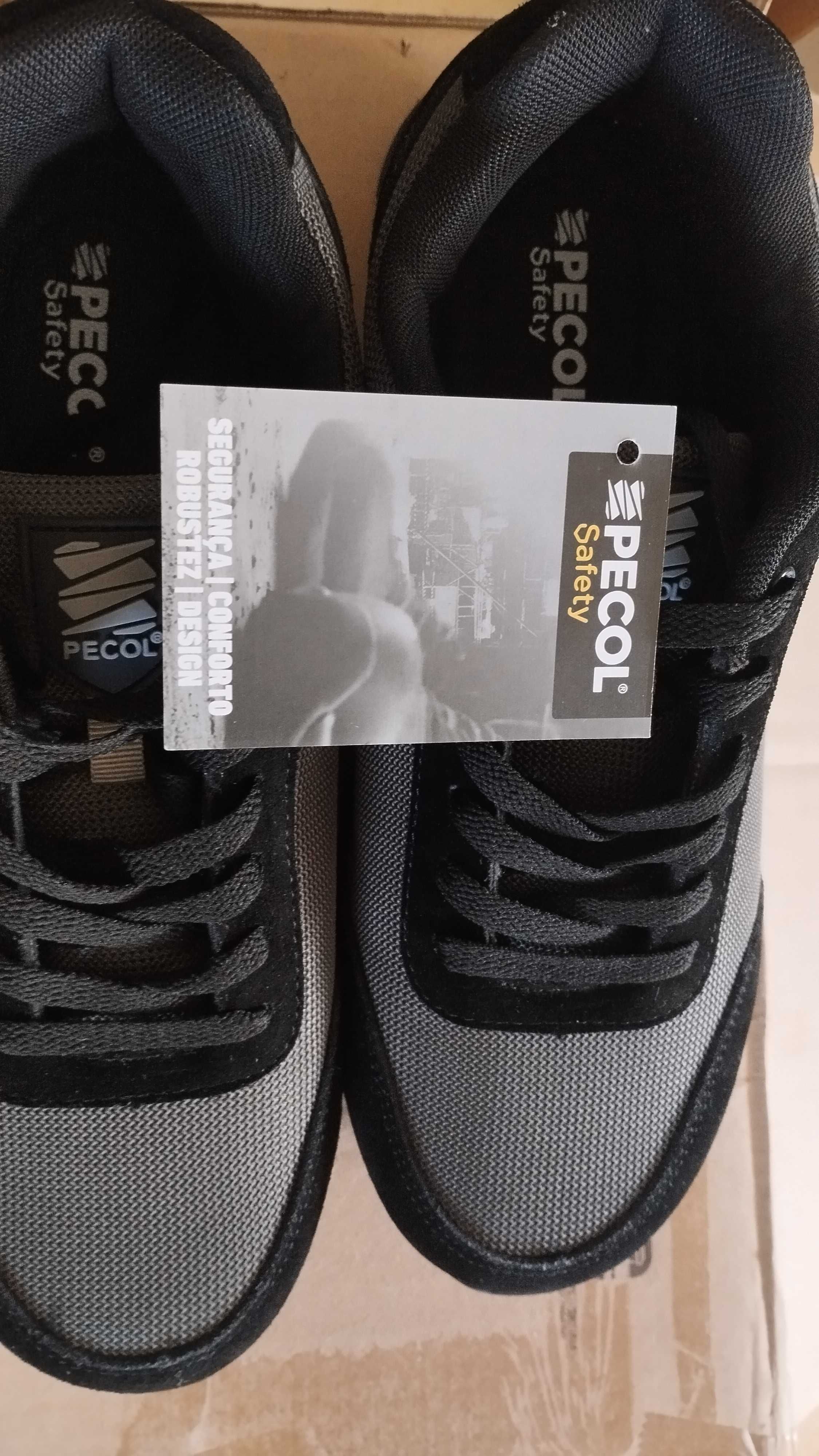 Sapatos trabalho sapatilhas segurança biqueira aço novos negociável