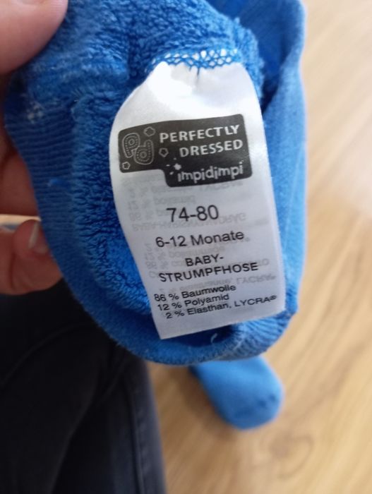 Meias-Calças para Bébé 3-6 meses