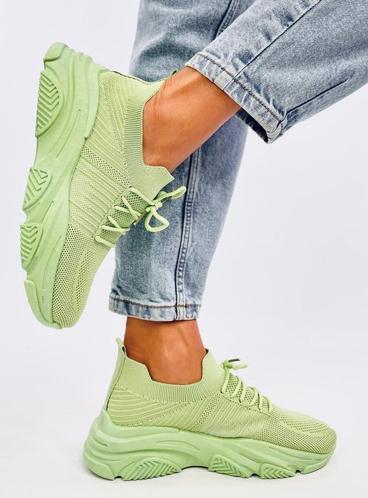 Buty Sportowe Skarpetkowe Fabre L.green