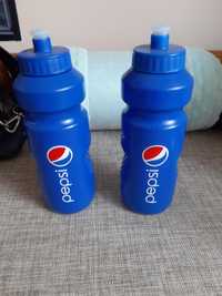 Pepsi bidon niebieski oryginał plastik kolekcja sport pojemnik cola