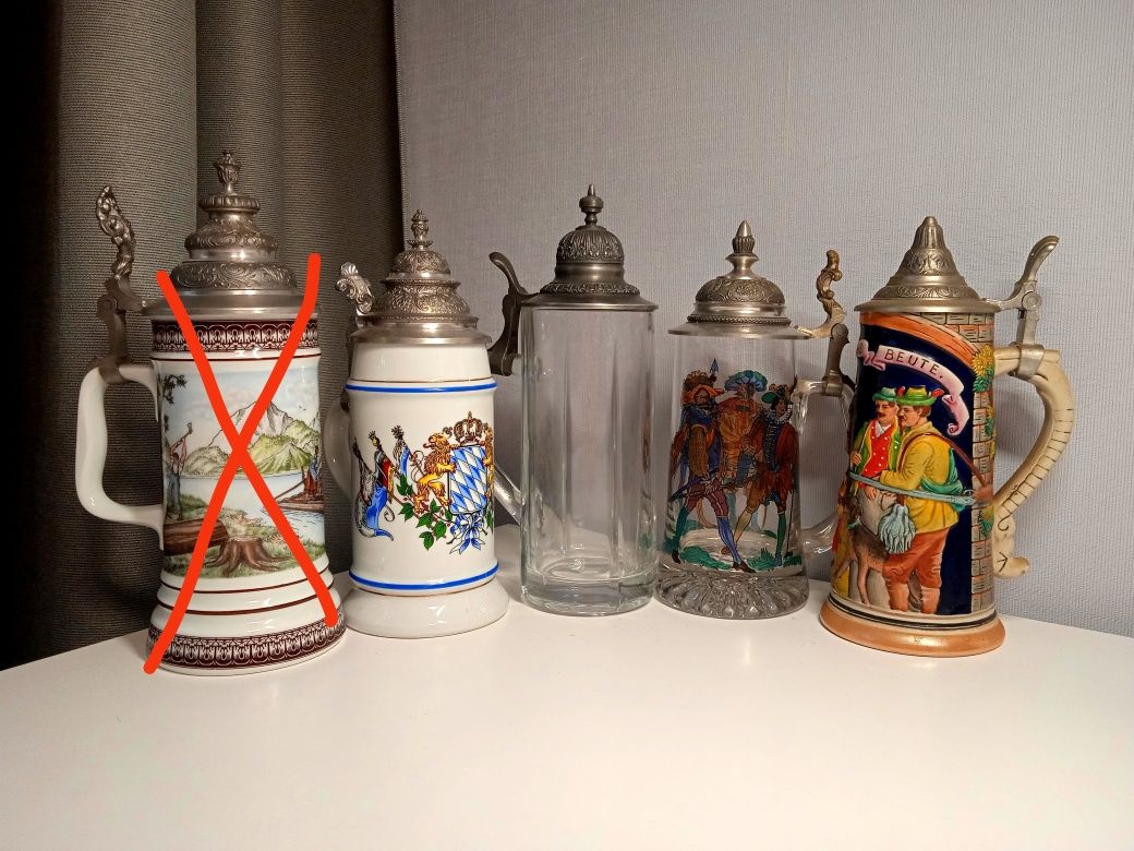 Шляхетні пивні кухлі, 0.5L