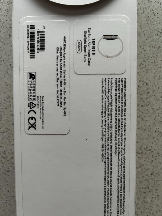 Apple watch 8, 45mm Nowy!