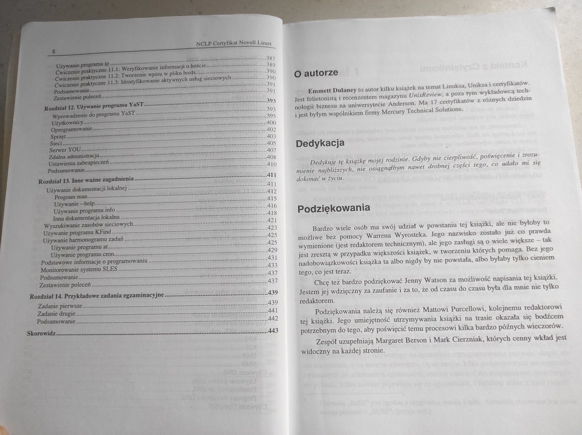 Podręcznik do egzaminów z SUSE LINUX. Novell.