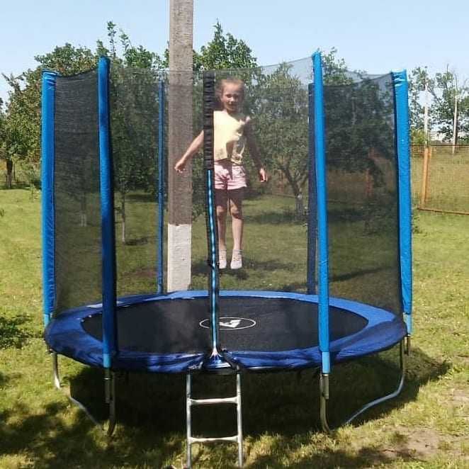 Батут 252 см Fun Fit, Sky Jump, Fittusky, Atleto  jumpik com ua