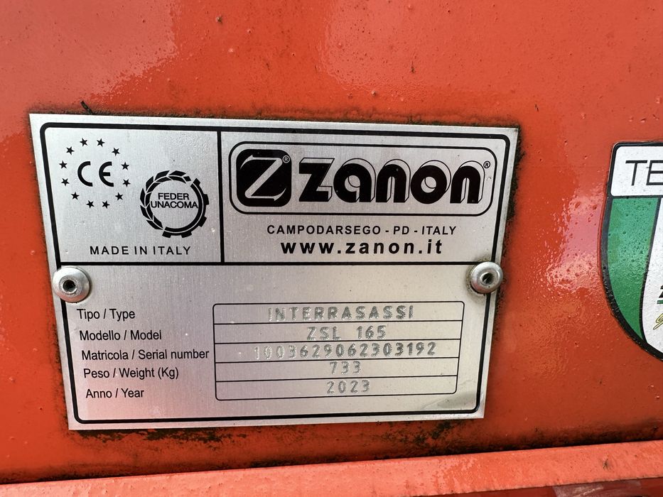 Glebogryzarka separacyjna Zanon ZSL165