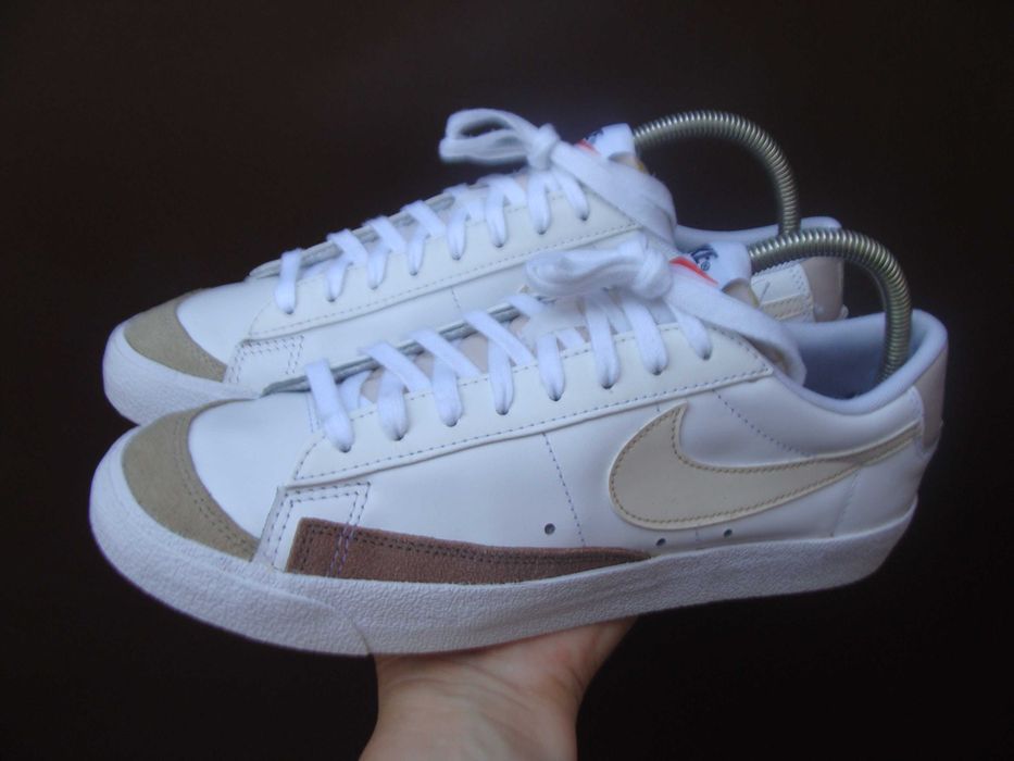 41/26.5 см Nike blazer  кеды кожаные крутые кроссовки  оригинал
