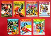 Reliquias BD MARVEL DC Comics Almanaques Revistas Novels Single Issues