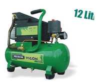 Vigon120 Compressor ar comprimido 12lts 1,5Cv 220V transm direta Prebe